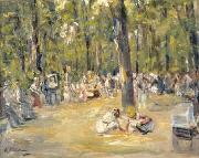 Max Liebermann Kinderspielplatz im Berliner Tiergarten Spain oil painting artist